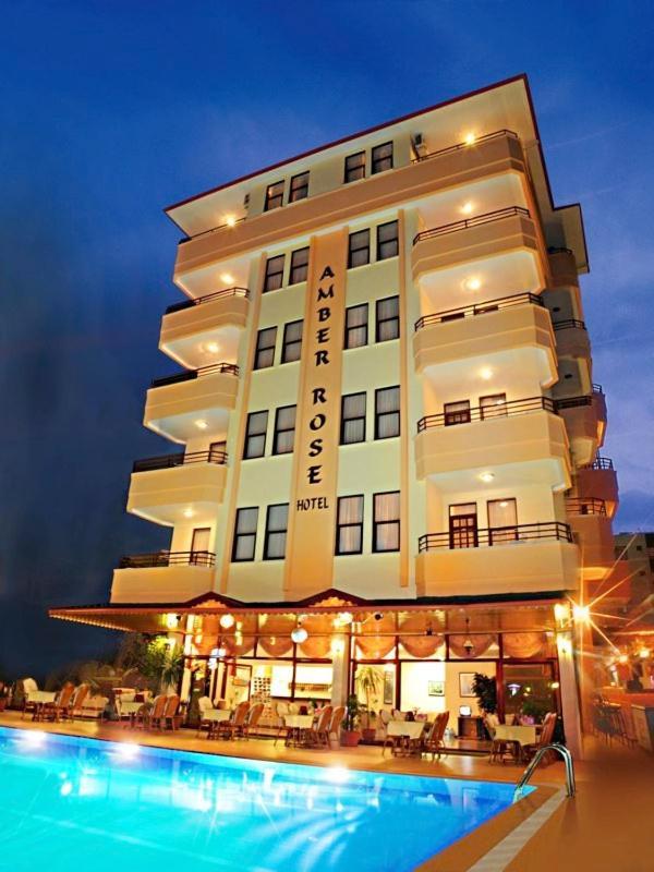 Amber-Rose Apart Hotel Alanya Exterior foto