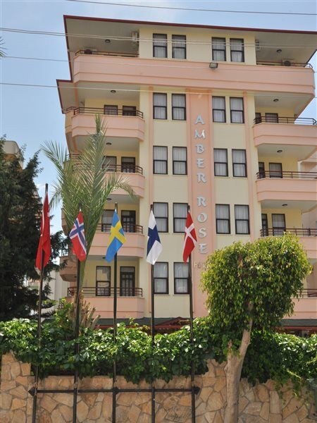 Amber-Rose Apart Hotel Alanya Exterior foto